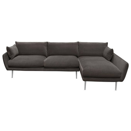 Diamond Sofa Vantage Grey Fabric RF 2pc Sectional