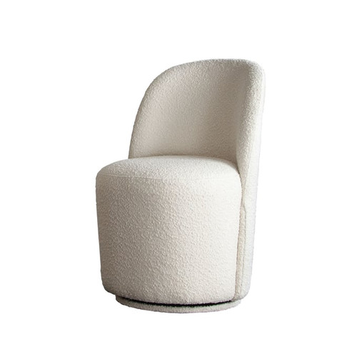 2 Diamond Sofa Kendall Ivory Accent Swivel Chairs