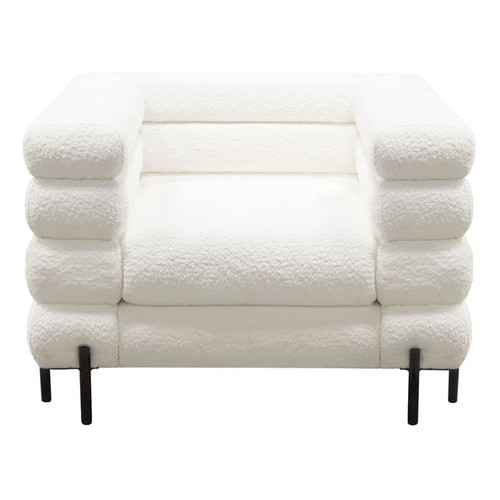 Diamond Sofa Vox White Fabric Chair
