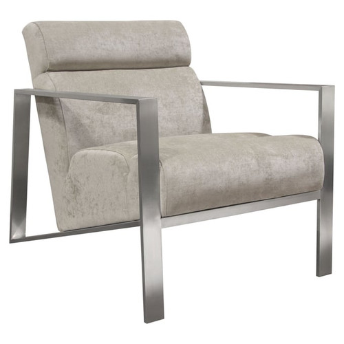 Diamond Sofa La Brea Champagne Fabric Accent Chair