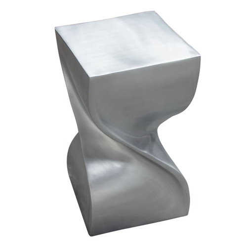 Diamond Sofa Spire Nickel Square Accent Table