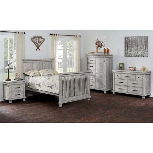 Oxford Soho Baby Hampton Stone Wash Full Convertible Bed