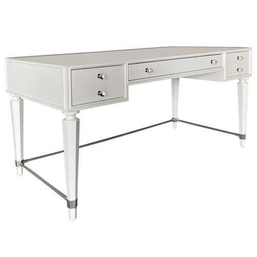 Parker House Ardent White 60 Inch Writing Desk