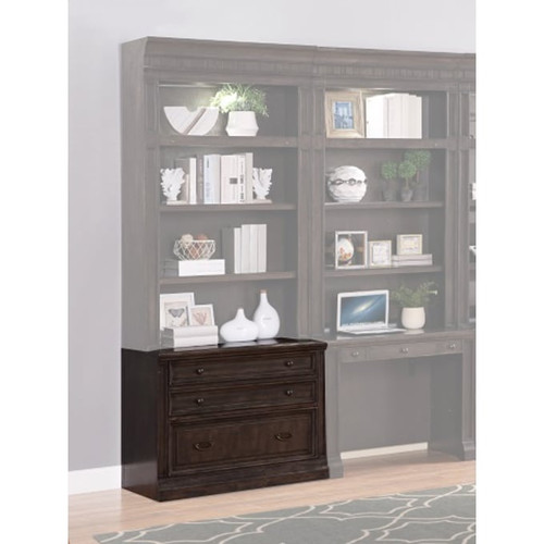 Parker House Washington Heights Dark Brown 2 Drawers Lateral File
