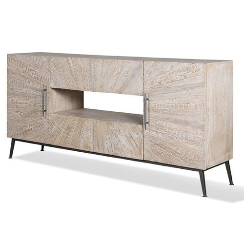 Parker House Crossings Monaco Beige 69 Inch TV Console