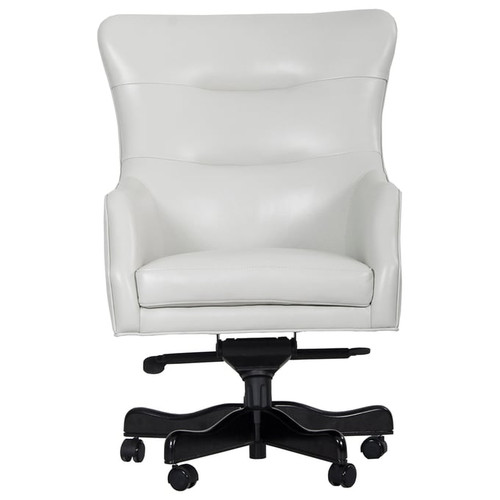 Parker House White Leather Desk Chair