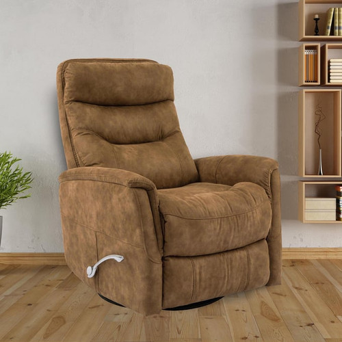 Parker House Gemini Brown Swivel Glider Recliner