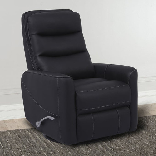 Parker House Hercules Black Manual Swivel Glider Recliners