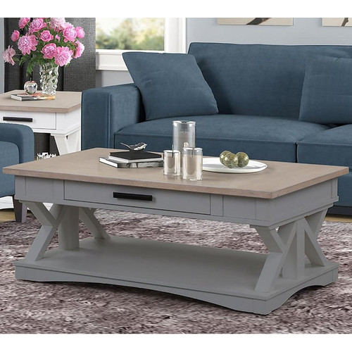 Parker House Americana Modern Grey 3pc Coffee Table Set