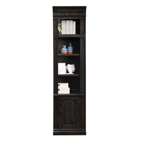 Parker House Washington Heights Brown 22 Inch Open Top Bookcase with Light Kit