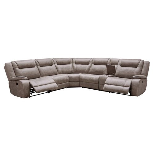 Parker House Blake Taupe 6pc Reclining Sectional