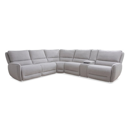 Parker House Stellar Beige 6pc Modular Power Reclining Sectional