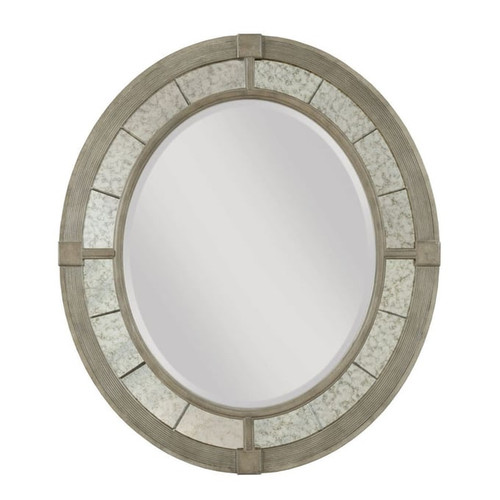 American Drew Savona Versaille Rococo Oval Mirror