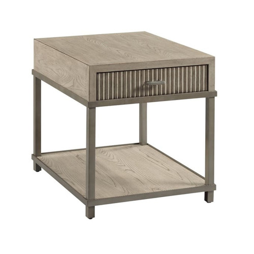 Hammary West Fork Aged Taupe Bailey End Table