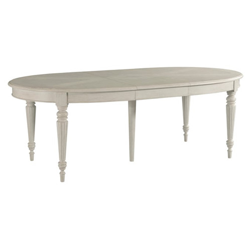 American Drew Grand Bay White Serene Oval Dining Table