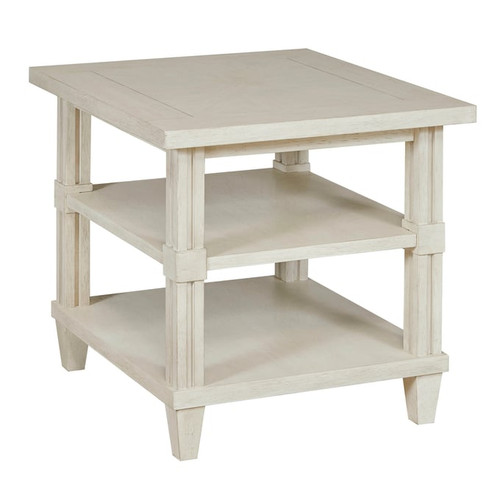 American Drew Grand Bay White Wayland End Table