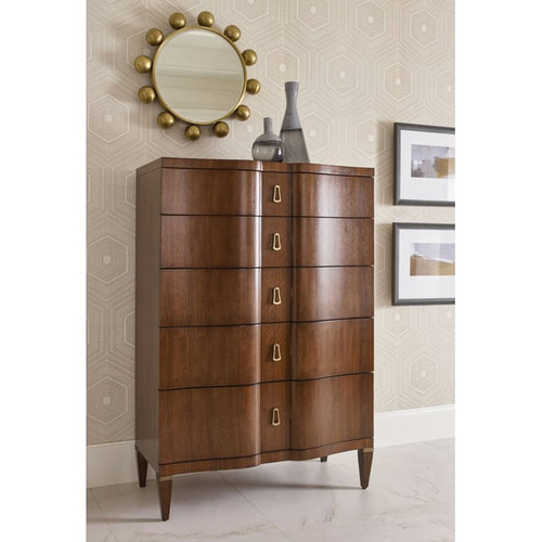 American Drew Vantage Warm Brown Stafford Drawer Chest