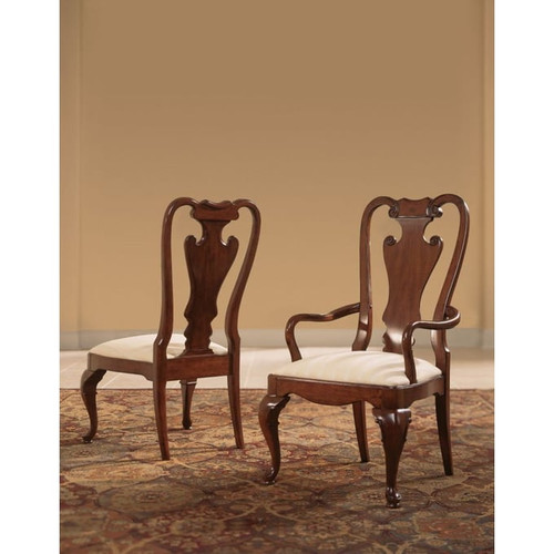 2 American Drew Cherry Grove Splat Back Side Chairs