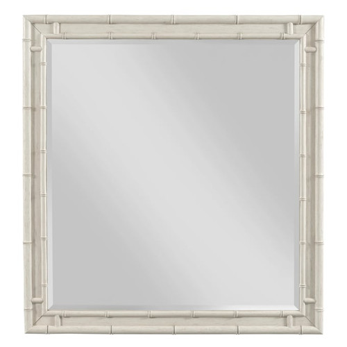 American Drew Grand Bay White Vida Bamboo Mirror