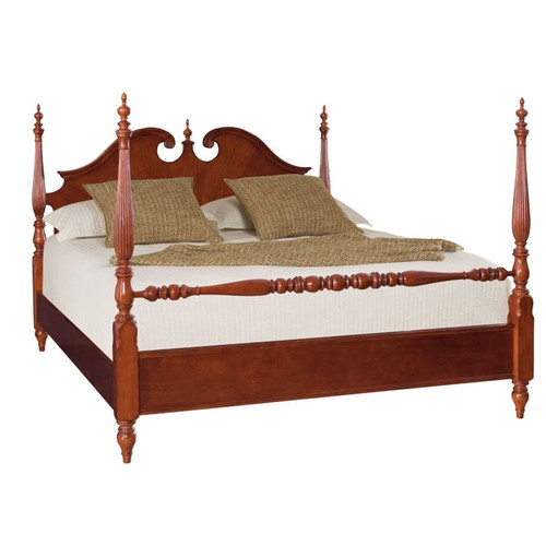 American Drew Cherry Grove 2pc Bedroom Set with King Low Poster Bed