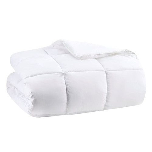 Olliix Clean Spaces Allergen Barrier White Full Queen Down Alternative Comforter