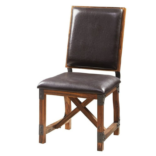 Olliix INK IVY Lancaster Chocolate Dining Side Chair