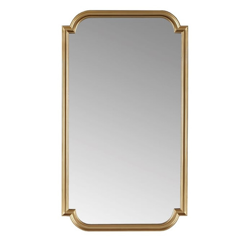 Olliix Madison Park Adelaide Gold Scalloped Wood Wall Mirror