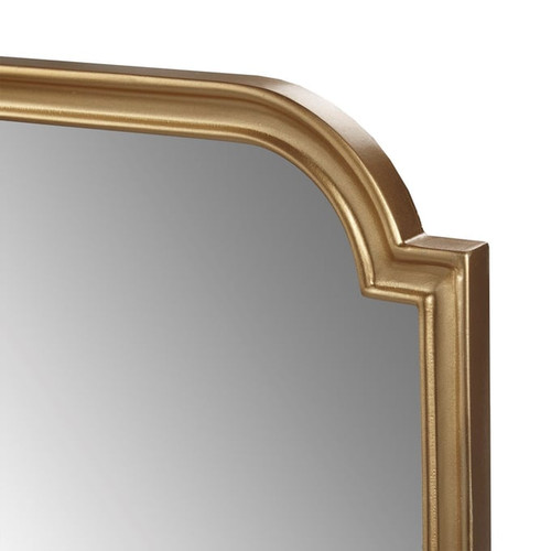 Olliix Madison Park Adelaide Gold Scalloped Wood Wall Mirror