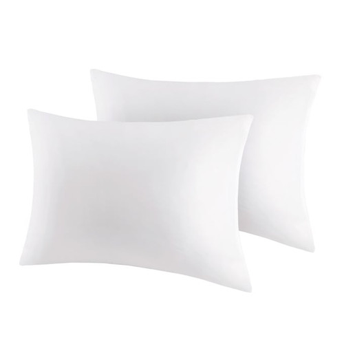 Olliix Bed Guardian By Sleep Philosophy White 3M Scotchgard 2pc Pillow Protector Set