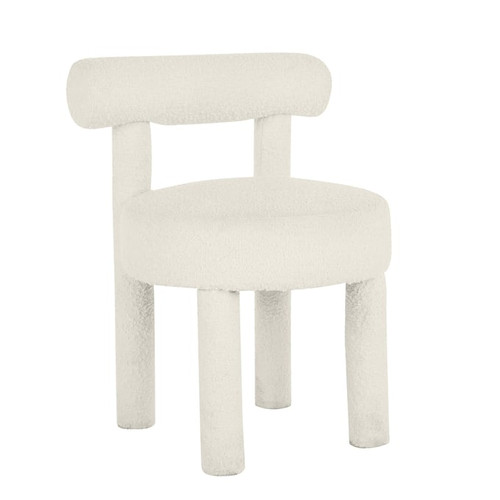 TOV Furniture Carmel Cream Boucle Dining Chair