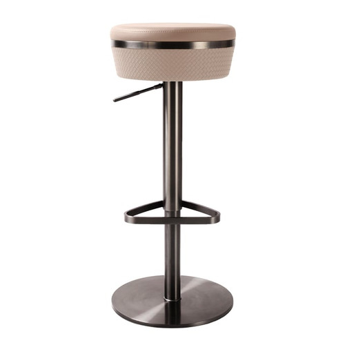 TOV Furniture Astro Leather Adjustable Stools