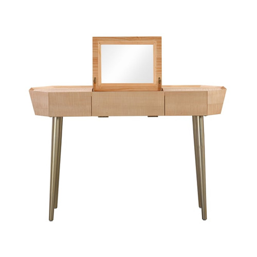 TOV Furniture Sadie Natural Maple Vanity Desk