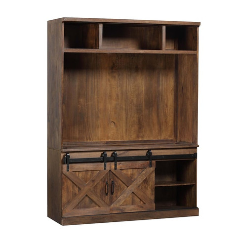 TOV Furniture Dawson Rustic Brown Entertainment Center