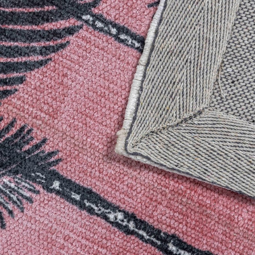 TOV Furniture Palm Beach Grey And Pink Area Rugs