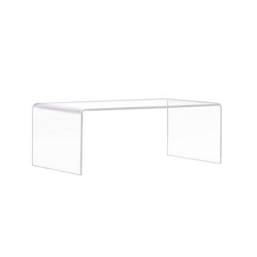 Progressive Furniture A La Carte Clear Acrylic Small Cocktail Table