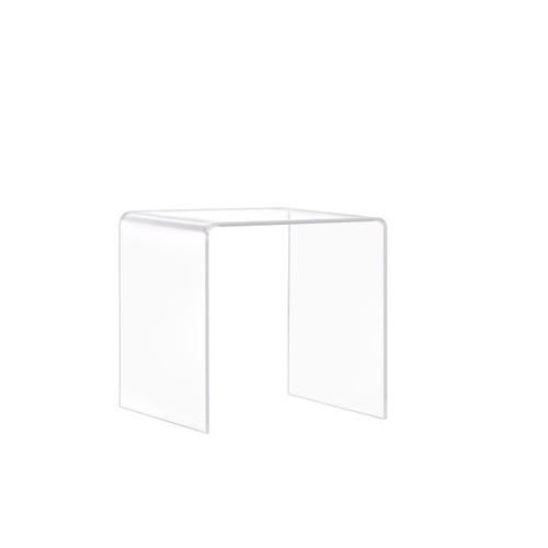 Progressive Furniture A La Carte Clear Acrylic End Table