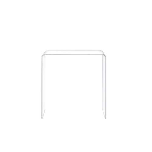 Progressive Furniture A La Carte Clear Acrylic End Table