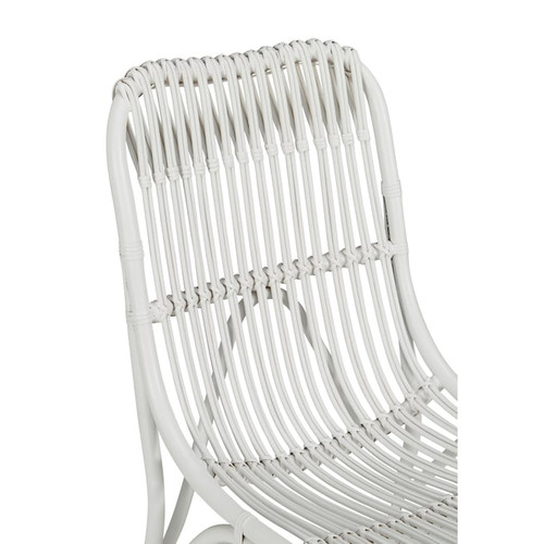 2 Progressive Furniture Addie White Accent Dining Chairs