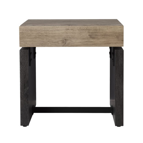 Southern Enterprises Hapsford Natural End Table