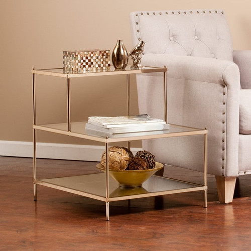 Southern Enterprises Knox Gold Accent Tables