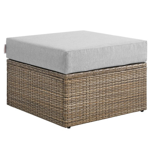 Modway Furniture Convene Cappuccino Outdoor Patio Ottomans