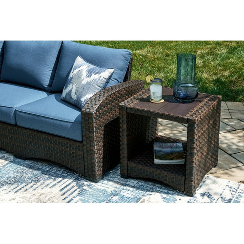 Ashley Furniture Windglow Brown End Table