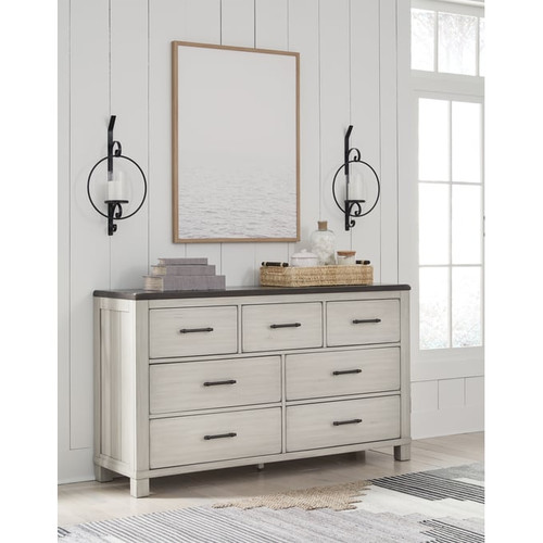 Ashley Furniture Darborn Gray Brown Dresser