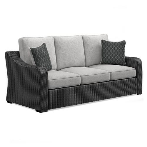 Ashley Furniture Beachcroft Black Light Gray Sofa
