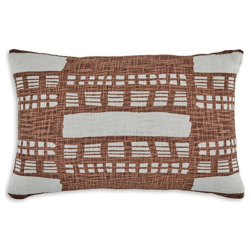 Ashley Furniture Ackford White Rust Pillows