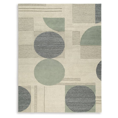 Ashley Furniture Dallane Linen Blue Green Rugs