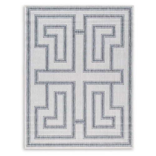 Ashley Furniture Matinwood Ivory Charcoal Large Rugs