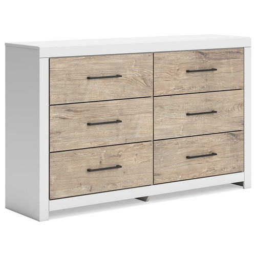 Ashley Furniture Charbitt Two Tone Six Drawer Dresser