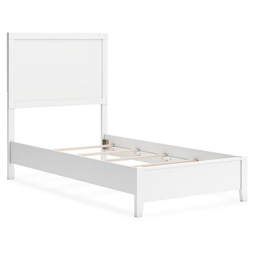 Ashley Furniture Binterglen White 4pc Bedroom Set With Twin Panel Bed