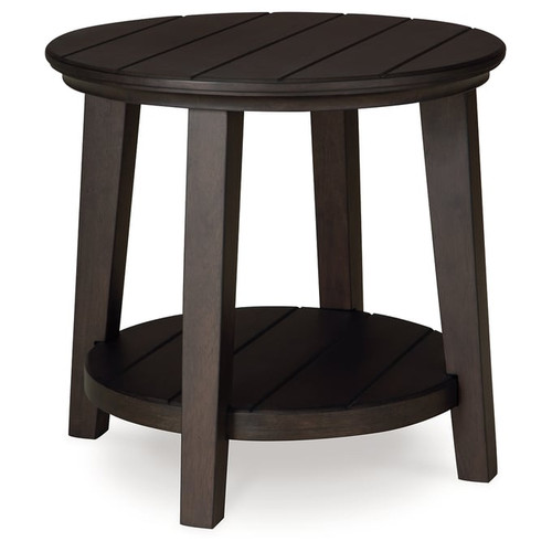 Ashley Furniture Celamar Dark Brown 3pc Coffee Table Set